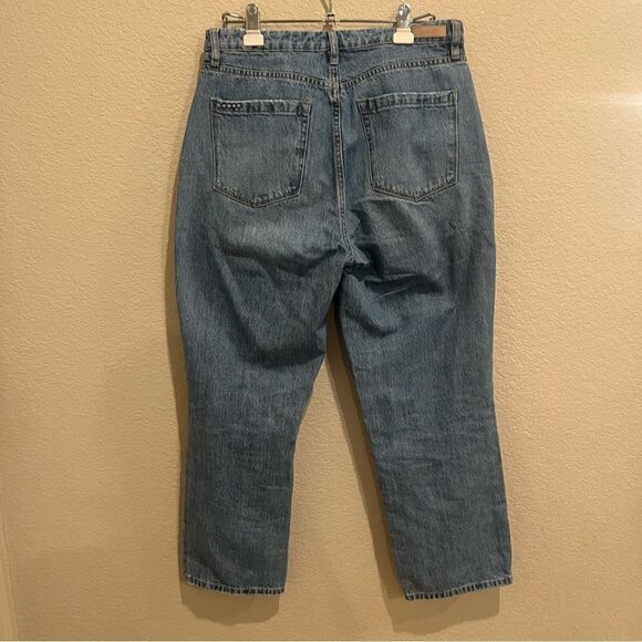 BLANK NYC “The Baxter” Distressed Rib Cage Straight Leg Jeans Size 29 “Over It” - Picture 10 of 16
